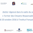 Seminari 'Formar Ciutadans Responsables' a Tunis