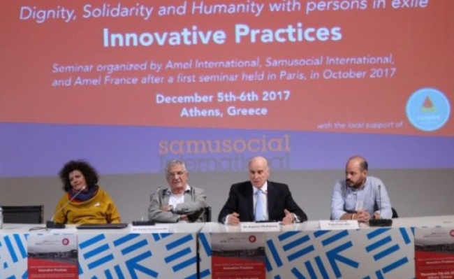 Organización del seminario “Dignidad, solidaridad y humanidad con las personas en el exilio” y creación de un movimiento euro-mediterráneo