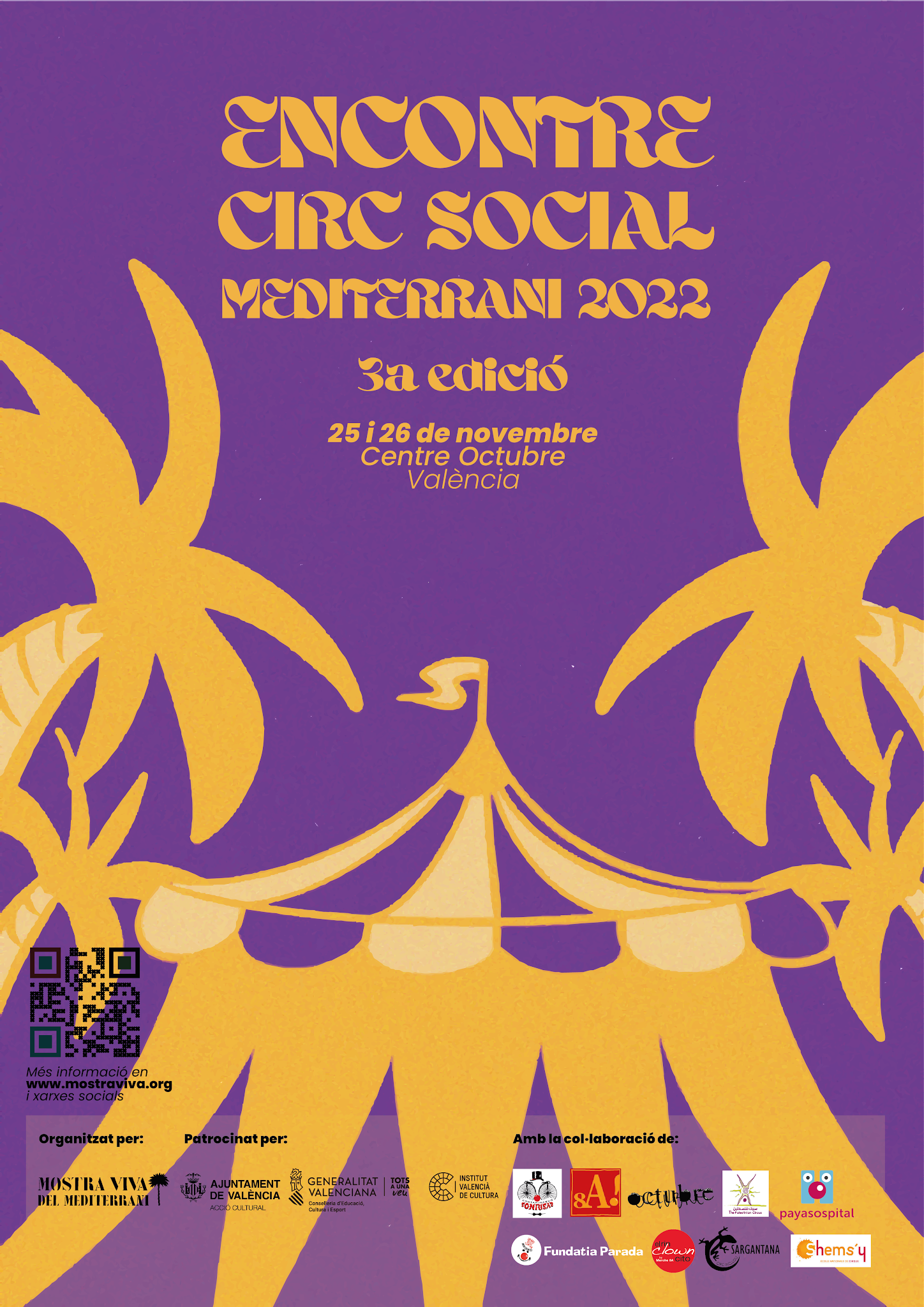Mostra Viva del Mediterrani presenta el 3º Encuentro de Circo Social Mediterráneo