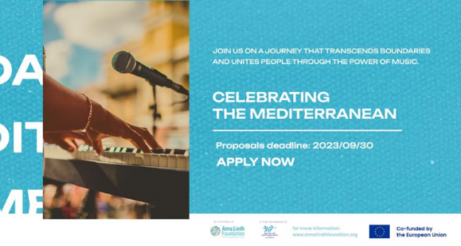 La fundació Anna Lindh et convida a participar en la celebració pel Dia del Mediterrani