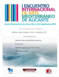 Col·lectiu Mediterrani presenta la I Trobada Internacional d'Art Mediterrani d'Alacant
