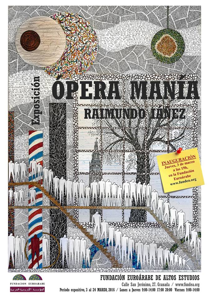 Fundación Euroárabe: exposició 'Òpera mania' de Raimundo Iáñez