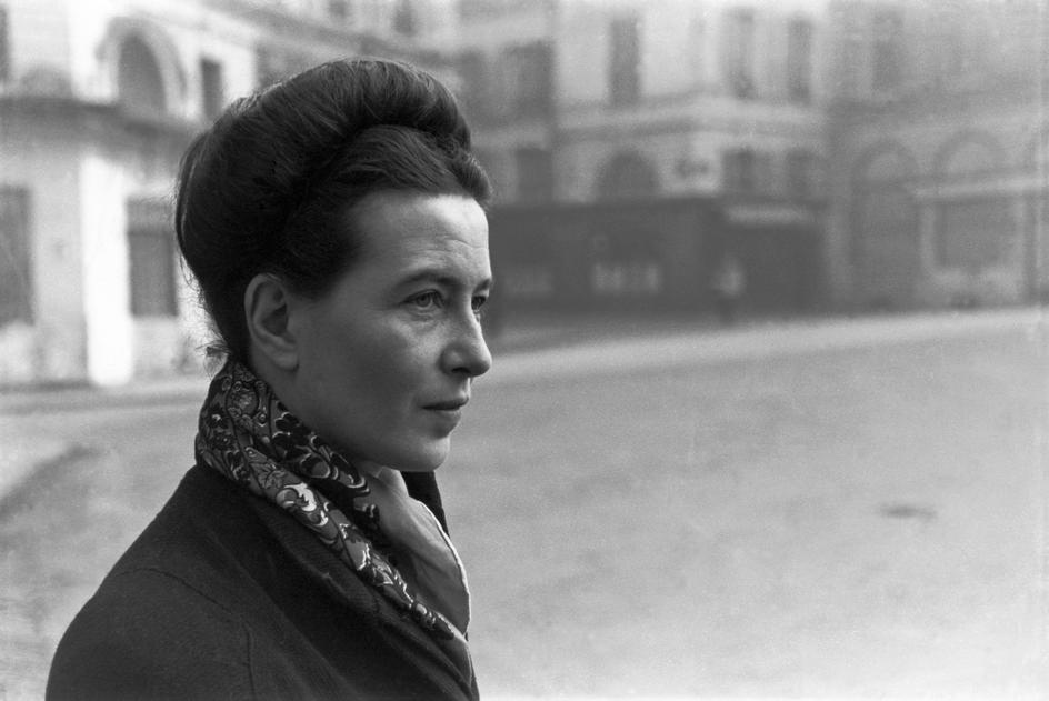 Homenatge a Simone de Beauvoir a Barcelona