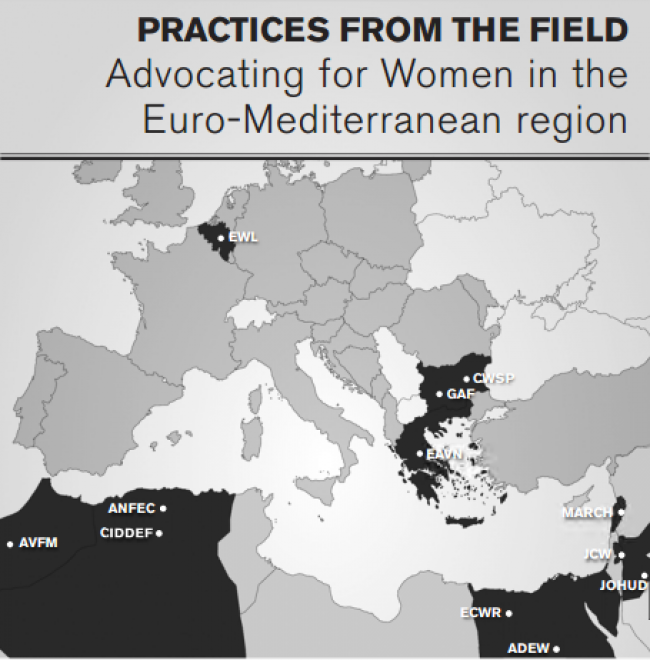 ‘Prácticas en el terreno. Promoción de las mujeres en la región euro-mediterránea’