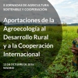 II Jornadas de Agricultura Sostenible y Cooperación