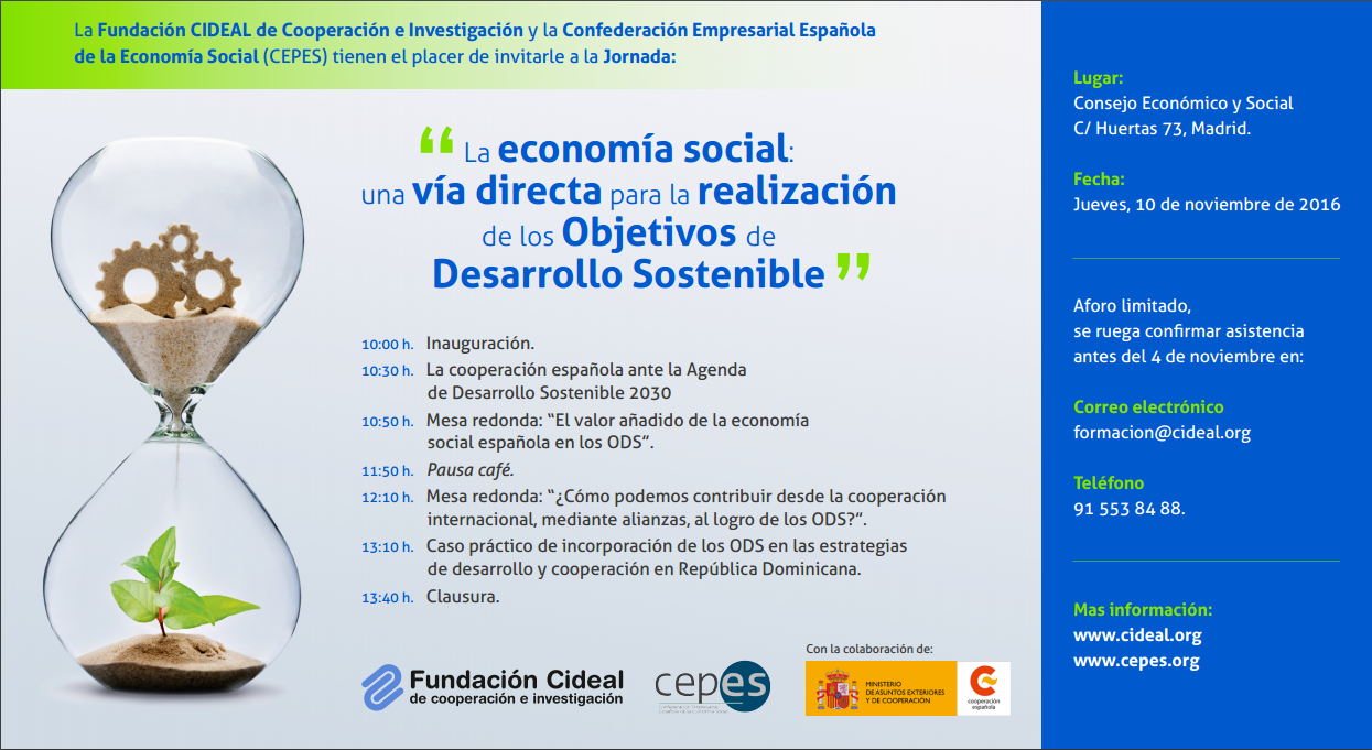 Jornada sobre Economía Social y Desarrollo Sostenible