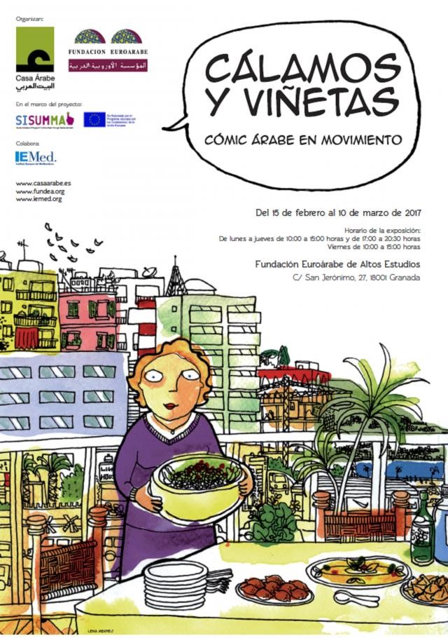 Se inaugura la exposición ‘Cálamos y Viñetas” en Granada