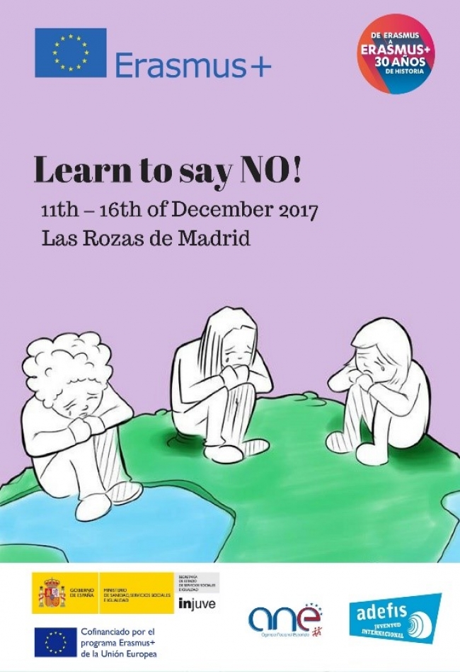 Adefis Juventud Internacional lanza su próximo proyecto “Joven, aprende a decir no”, del 11 al 16 de diciembre en Madrid.