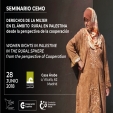 Próximo seminario CEMO “Derechos de la mujer en el ámbito rural en Palestina desde la perspectiva de la cooperación”