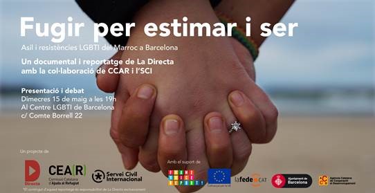Presentación del reportaje y documental “Huir por querer y ser: asilo y resistencias LGBTI de Marruecos en Barcelona