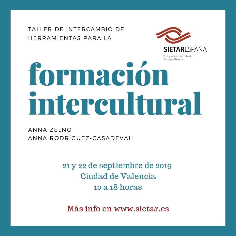 SIETAR España organiza el Taller de Intercambio de Herramientas para la Formación Intercultural (4a ed)