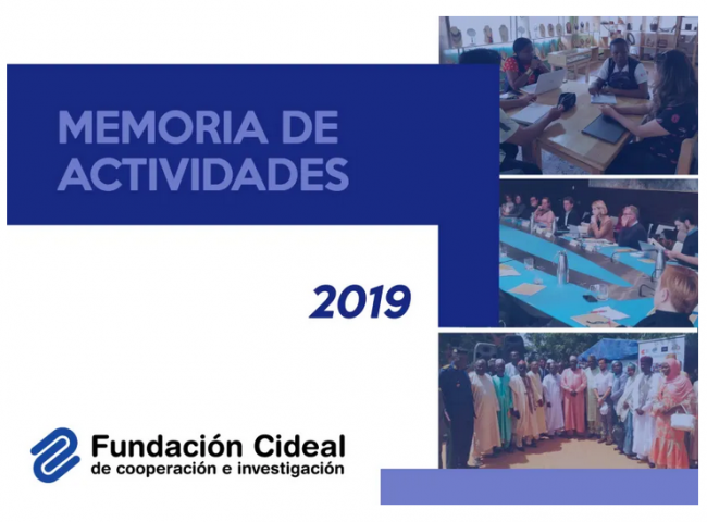 La Fundación CIDEAL presenta su Memoria de Actividades 2019