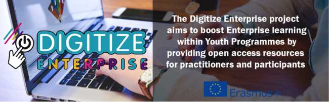 Proyecto Digitize Enterprise: Emprendimiento y microaprendizaje digital para luchar contra la exclusión social de los jóvenes.