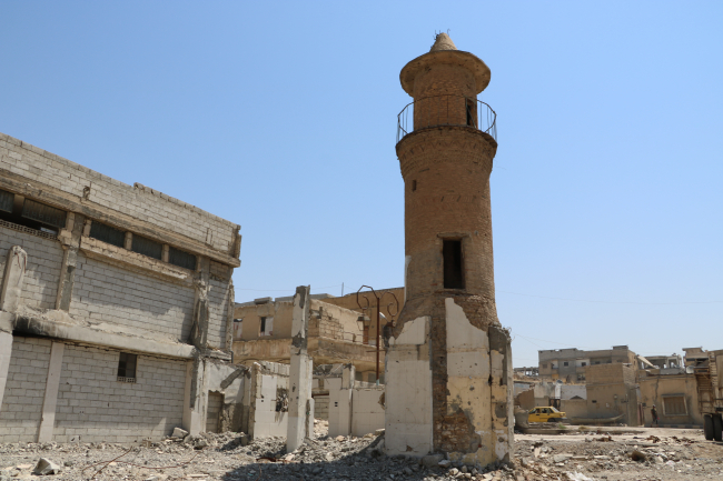 Proyecto de consolidación de monumentos dañados por ISIS en Raqqa