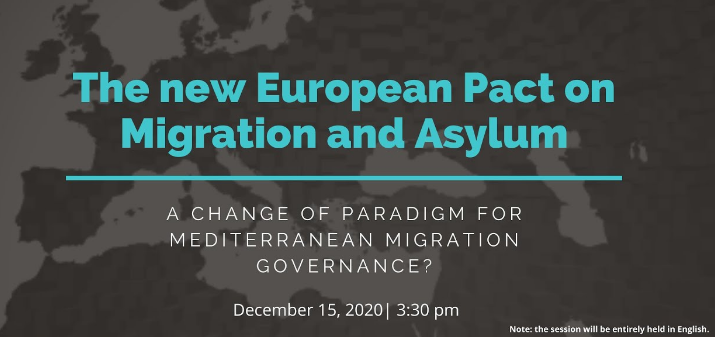 Webinar EuroMedMig sobre las consecuencias del nuevo Pacto de la UE para la gobernanza de la migración en el Mediterráneo