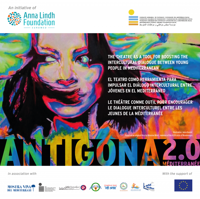ANTIGONA 2.0. Méditerranée “El teatro como herramienta para impulsar el diálogo intercultural entre jóvenes en el Mediterráneo” 
