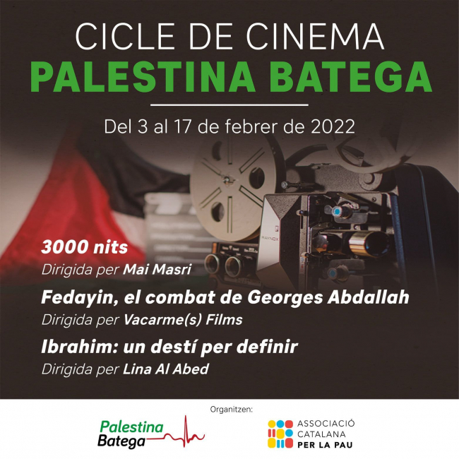 Nueva edición del ‘Ciclo de Cine Palestina Batega’