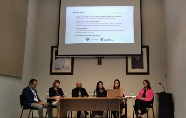 Resultados del Informe Bienal de la Cátedra de Libertad Religiosa y de Conciencia de Cataluña