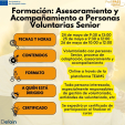 Defoin llança la Formació “Acompanyament i Assessorament a Persones Voluntàries Sènior” del projecte CONVOLUT