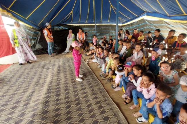 La escuela infantil Jardín de Yemas de Agli se reconstruirá gracias a las donaciones solidarias recaudadas por Jovesólides y Casa Marruecos tras el terremoto en Marrakech