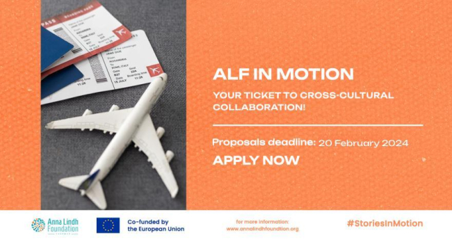 La Fundación Anna Lindh lanza la quinta edición del programa ALF in MOTION